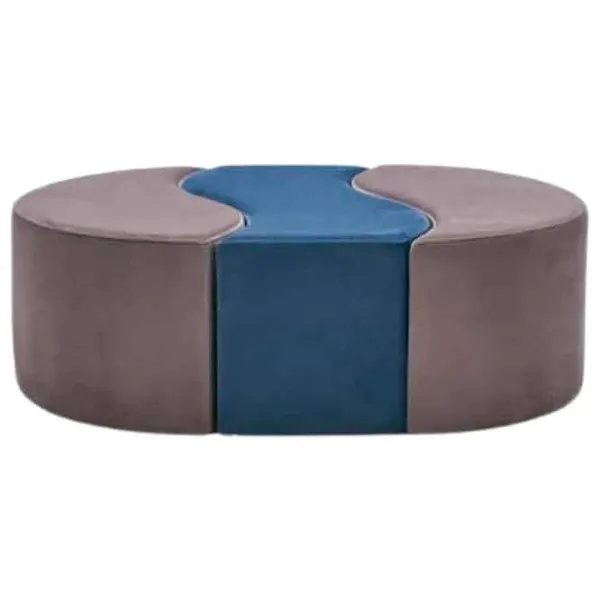 Fotoliu moale Trendy Alya Gray / Velvet  photo 2