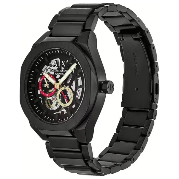 Ceas de mână pentru bărbați Armani Exchange AX4196 Mecanic / 44 mm photo 4
