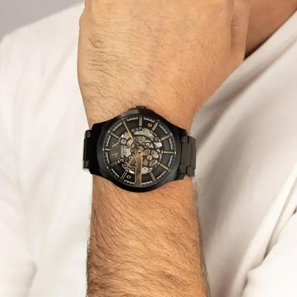 Ceas de mână pentru bărbați Armani Exchange AX2463 Mecanic / 46 mm photo 3