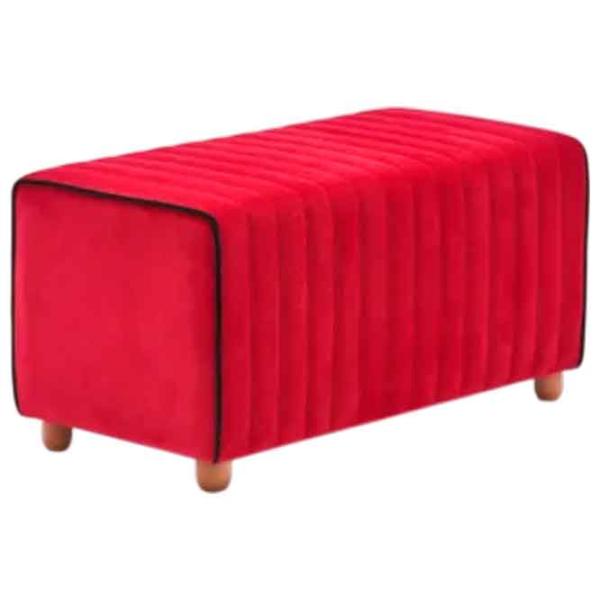 Fotoliu moale Trendy Mabel Red / Velvet  photo 2