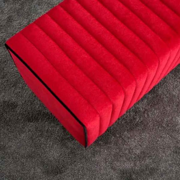Fotoliu moale Trendy Mabel Red / Velvet  photo 6
