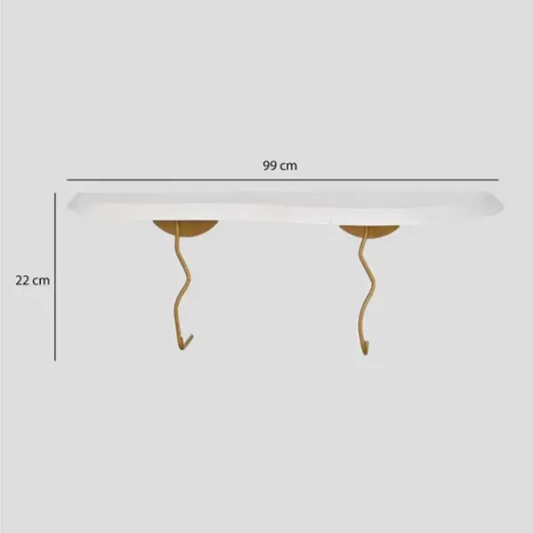 Raft Trendy Lierre Masiv / White gold photo 7