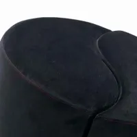 Пуф Trendy Alis Черный / Бархат photo 2