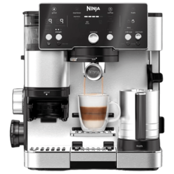 Espressor Ninja ES501 / 2 l / Inox photo 1