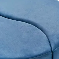 Fotoliu moale Trendy Alis Blue / Velvet photo 7