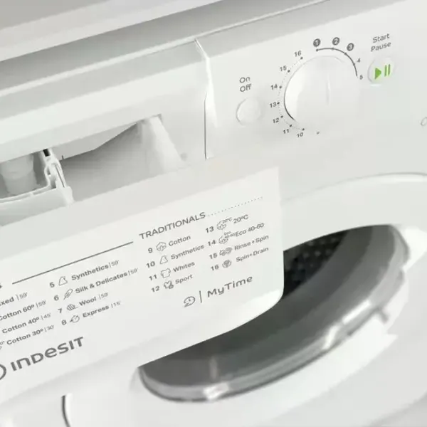 Стиральная машина Indesit MTWA 91284 W EE 9 кг / 1200 об/мин / Белый photo 4