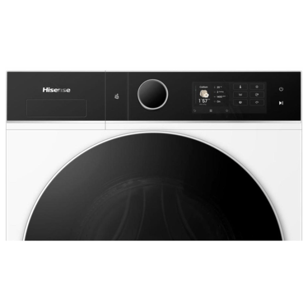 Mașină de spălat cu uscător Hisense WD5I1245BWRH 12 kg / 1400 rpm / White photo 10