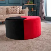Fotoliu moale Trendy Alis Black / Velvet photo 4