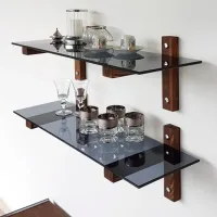 Raft Trendy R202 Sticlă călită / Smoked photo 4