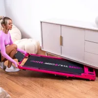 Bandă de alergat Thunder VIVA-PINK 6 km/h / 90 kg / Pink photo 2
