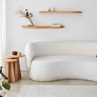 Полка Trendy Wavy 2 Массив / Дуб photo 6
