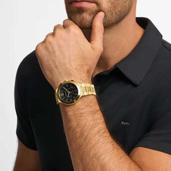 Ceas de mână pentru bărbați MICHAEL KORS MK9220 Cuarț / 44 mm photo 6
