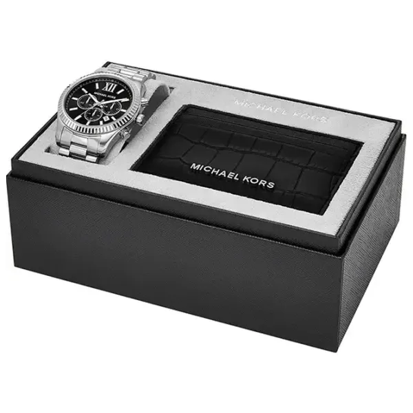 Ceas de mână pentru bărbați MICHAEL KORS MK1091SET Cuarț / 44 mm photo 5