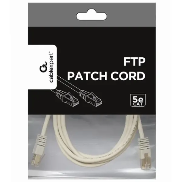 Кабель данных Cablexpert RJ-45 + RJ-45 0.5 м / Серый photo 3