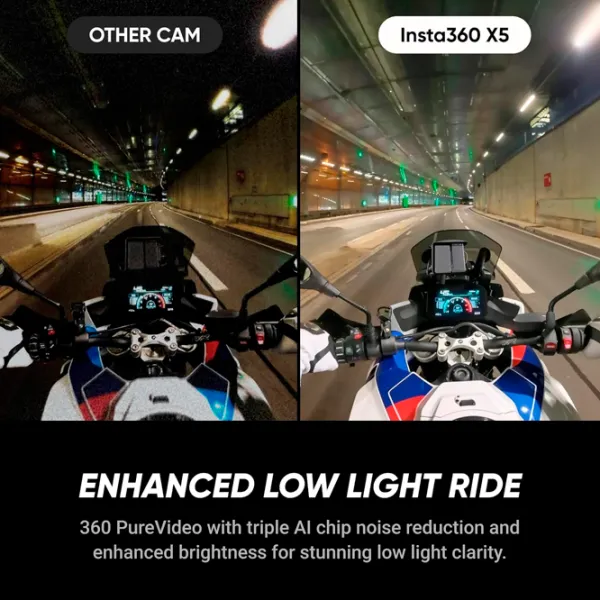 Экшн-камера Insta360 CINSAAHA 72 МП / 2400 мАч / Черный photo 10