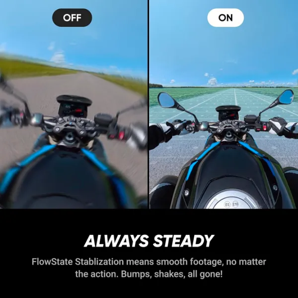 Экшн-камера Insta360 CINSAAHA 72 МП / 2400 мАч / Черный photo 11