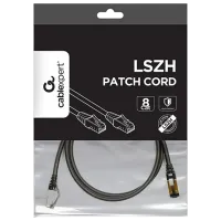 Кабель данных Cablexpert RJ-45 + RJ-45 2 м / Черный photo 3