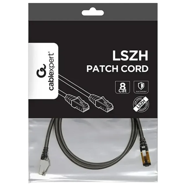 Кабель данных Cablexpert RJ-45 + RJ-45 15 м / Черный photo 3