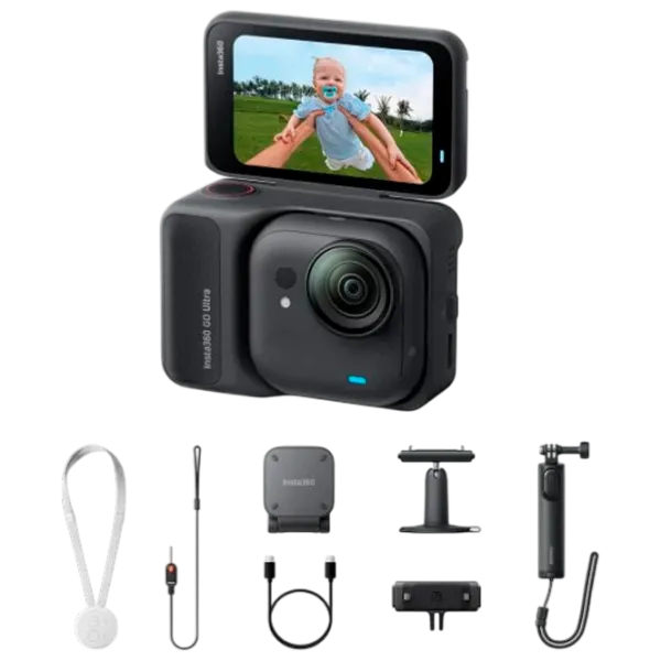 Экшн-камера Insta360 CINSABEA 50 МП / 1450 мАч / Черный photo 1