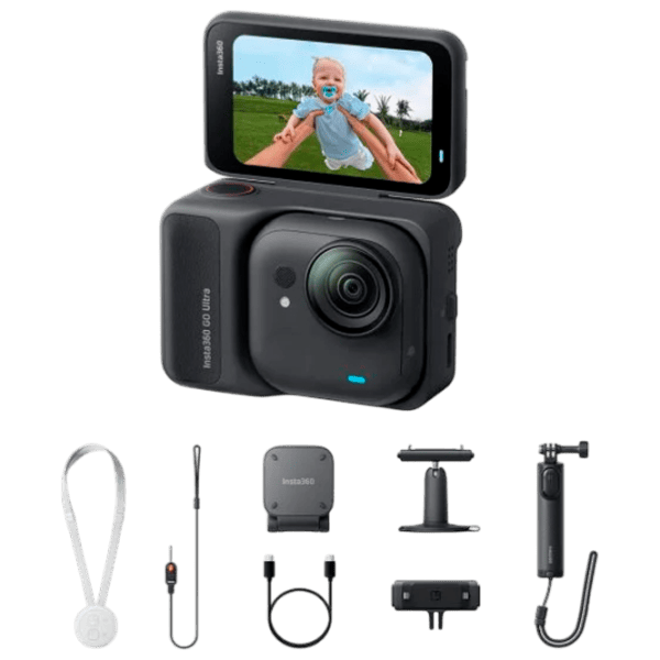 Экшн-камера Insta360 CINSABEA 50 МП / 1450 мАч / Черный photo 1
