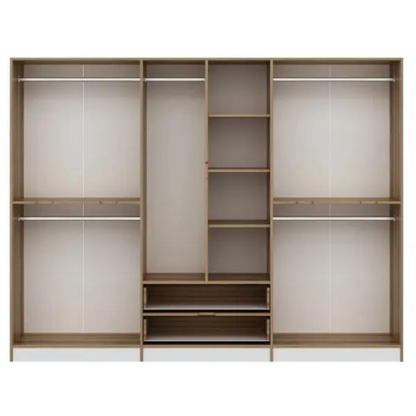 Dulap pentru haine Trendy Elina - 208 277 x 52 x 208 / LPAL / Walnut photo 3