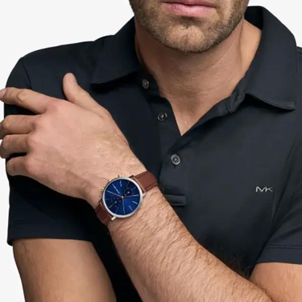 Ceas de mână pentru bărbați MICHAEL KORS MK9209 Cuarț / 42 mm photo 5