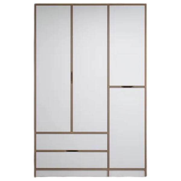 Dulap pentru haine Trendy Elina - 208 140 x 52 x 208 / LPAL / Walnut photo 1