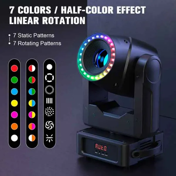 Proiector LED Bon Audio ZQ02360 Black /  photo 5