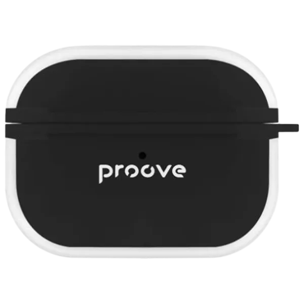 Husă pentru căști Apple AirPods Pro 3 (Air Bump) Proove / Silicon / Black photo 1