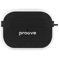 Husă pentru căști Apple AirPods Pro 3 (Air Bump) Proove / Silicon / Black