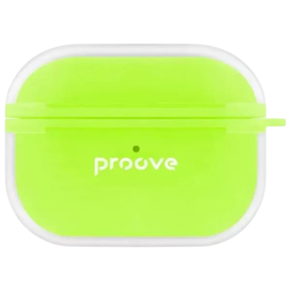 Husă pentru căști Apple AirPods Pro 3 (Air Bump) Proove / Silicon / Green photo 1