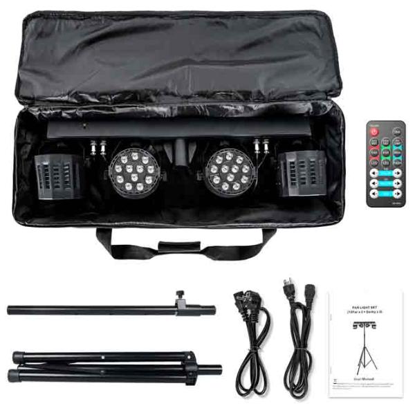 Seturi de iluminat Bon Audio ZQ01447 Black /  photo 3