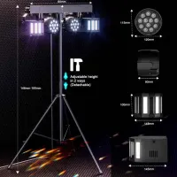 Комплекты для освещения Bon Audio ZQ01447 Черный / photo 6