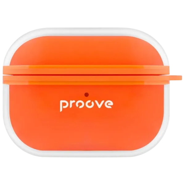 Husă pentru căști Apple AirPods Pro 3 (Air Bump) Proove / Silicon / Orange photo 1