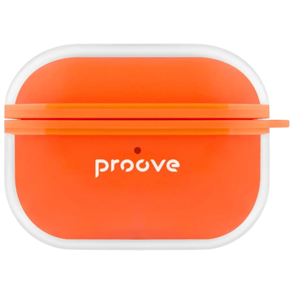 Husă pentru căști Apple AirPods Pro 3 (Air Bump) Proove / Silicon / Orange photo 1