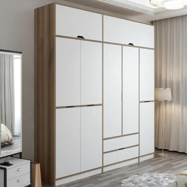Гардероб Trendy Elina - 253 232 x 52см x 253 / LPAL / Oреховый photo 3