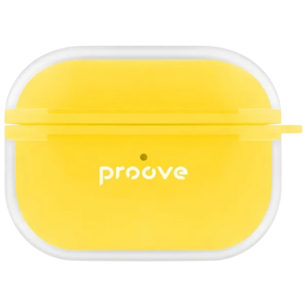Husă pentru căști Apple AirPods Pro 3 (Air Bump) Proove / Silicon / Yellow photo 1