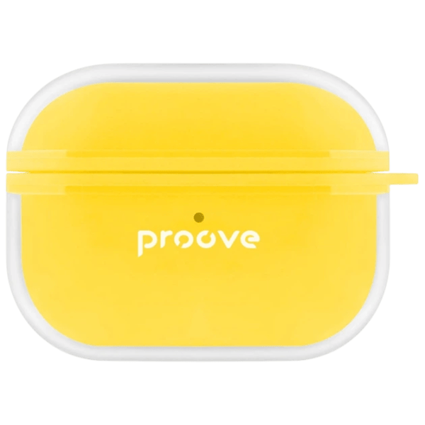 Husă pentru căști Apple AirPods Pro 3 (Air Bump) Proove / Silicon / Yellow photo 1