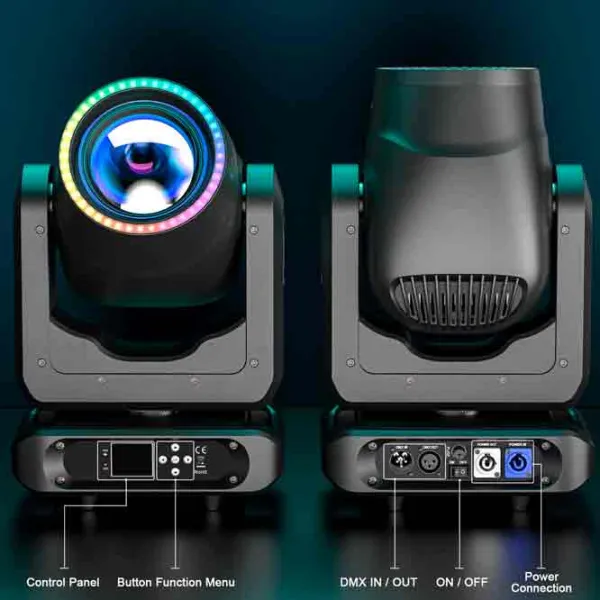 Seturi de iluminat Bon Audio ZQ02345 Black / 110 - 240 V photo 3
