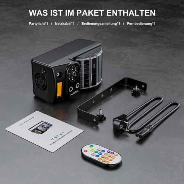 Seturi de iluminat Bon Audio ZQ05198 Black /  photo 4