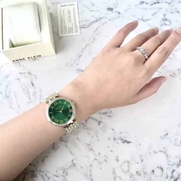 Ceas de mână pentru femei ANNE KLEIN AK/2230GNGB Cuarț / 34 mm photo 6