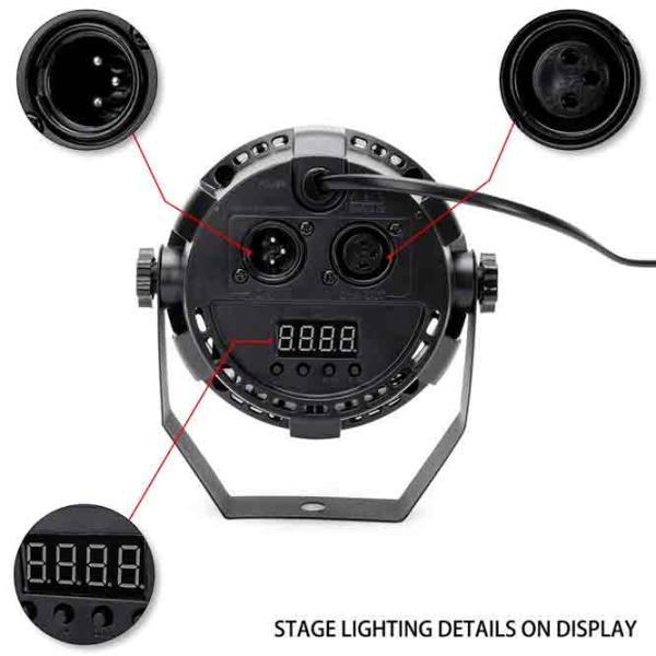 Seturi de iluminat Bon Audio ZQ01001 Black / 100 - 240 V photo 3