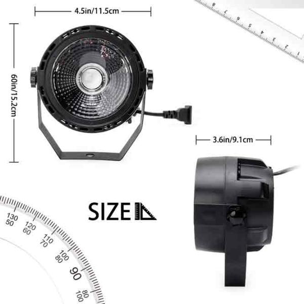Seturi de iluminat Bon Audio ZQ01001 Black / 100 - 240 V photo 5