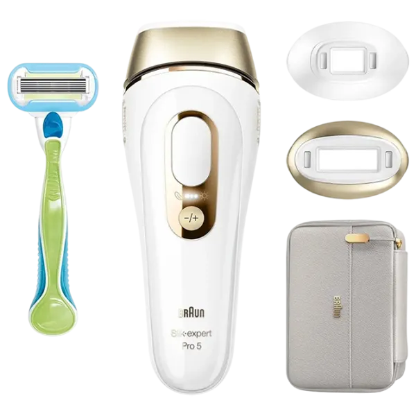 Epilator Braun Silk-expert Pro 5 PL5152 Uscată / Gold White photo 1