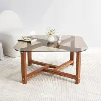 Măsuță de cafea Trendy Zen GTR000873 Brown photo 2