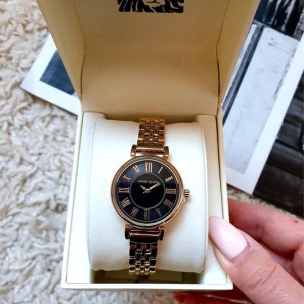 Ceas de mână pentru femei ANNE KLEIN AK/2158BKGB Cuarț / 30 mm photo 5
