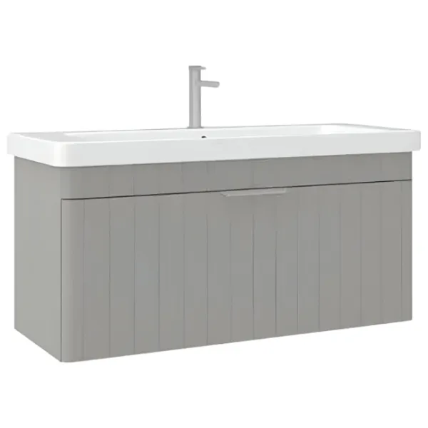 Dulap cu lavoar Orka Procida 105 Pe perete / MDF / White Kashmir photo 1