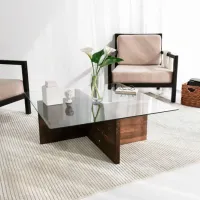 Măsuță de cafea Trendy Glory GTR000879 Brown photo 3