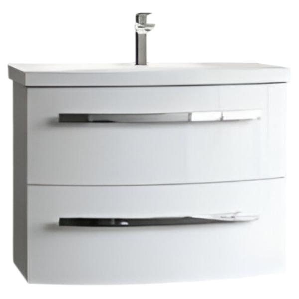 Dulap cu lavoar Orka Urla 70 Pe perete / MDF / White photo 1