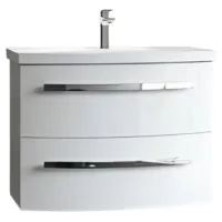 Dulap cu lavoar Orka Urla 70 Pe perete / MDF / White